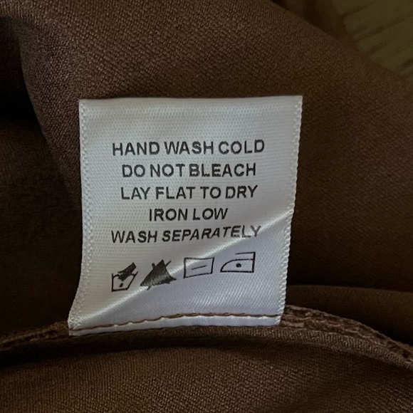 LOVERS + FRIENDS | Benny Midi Skirt & Bra Top Set in Chocolate Brown | Size S|XS - Picture 16 of 16